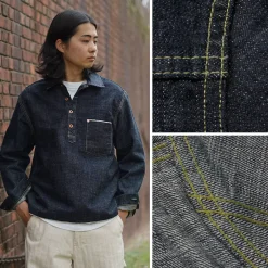 FOB FACTORY / F2384 G3 Denim Pullover Jacket