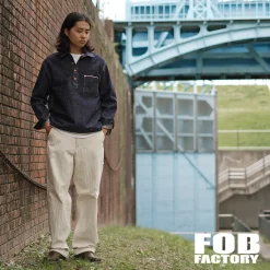FOB FACTORY / F2384 G3 Denim Pullover Jacket