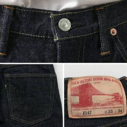 FOB FACTORY / F147 G3 Selvage Denim 5P Pants