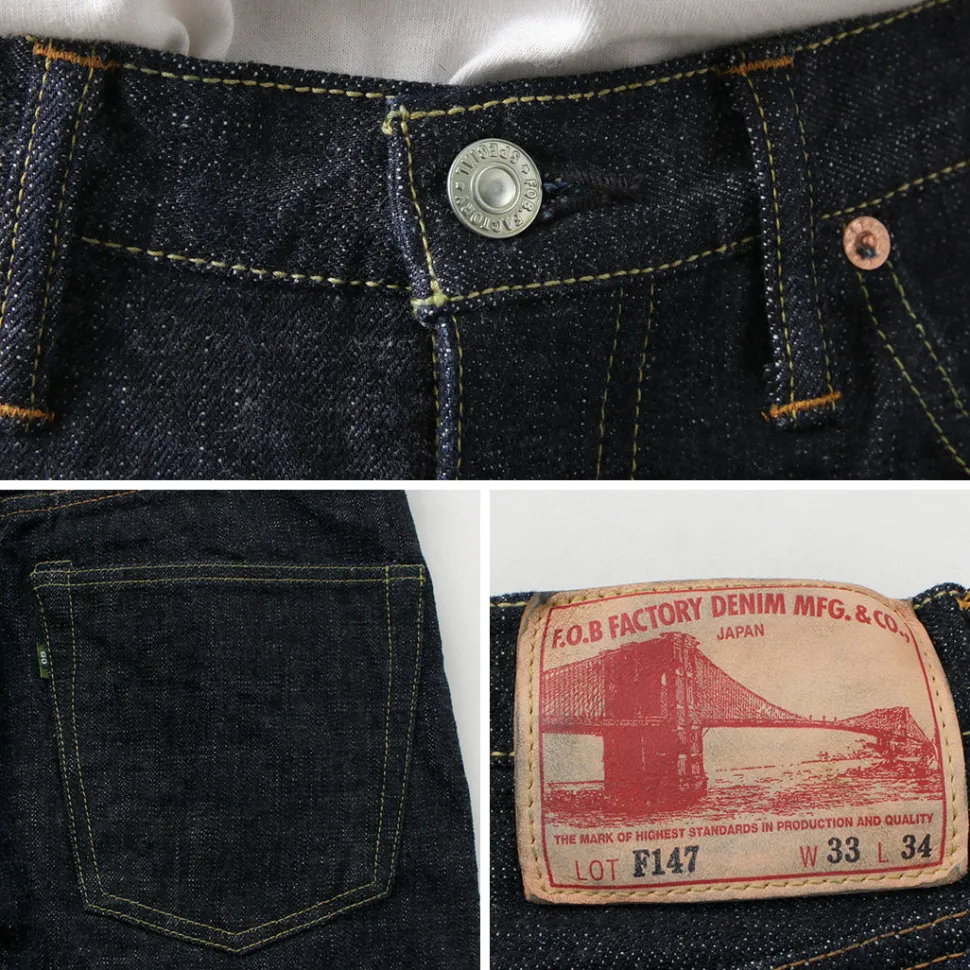 FOB FACTORY / F147 G3 Selvage Denim 5P Pants