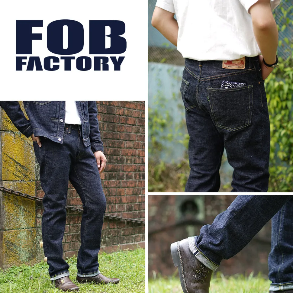 FOB FACTORY / F147 G3 Selvage Denim 5P Pants