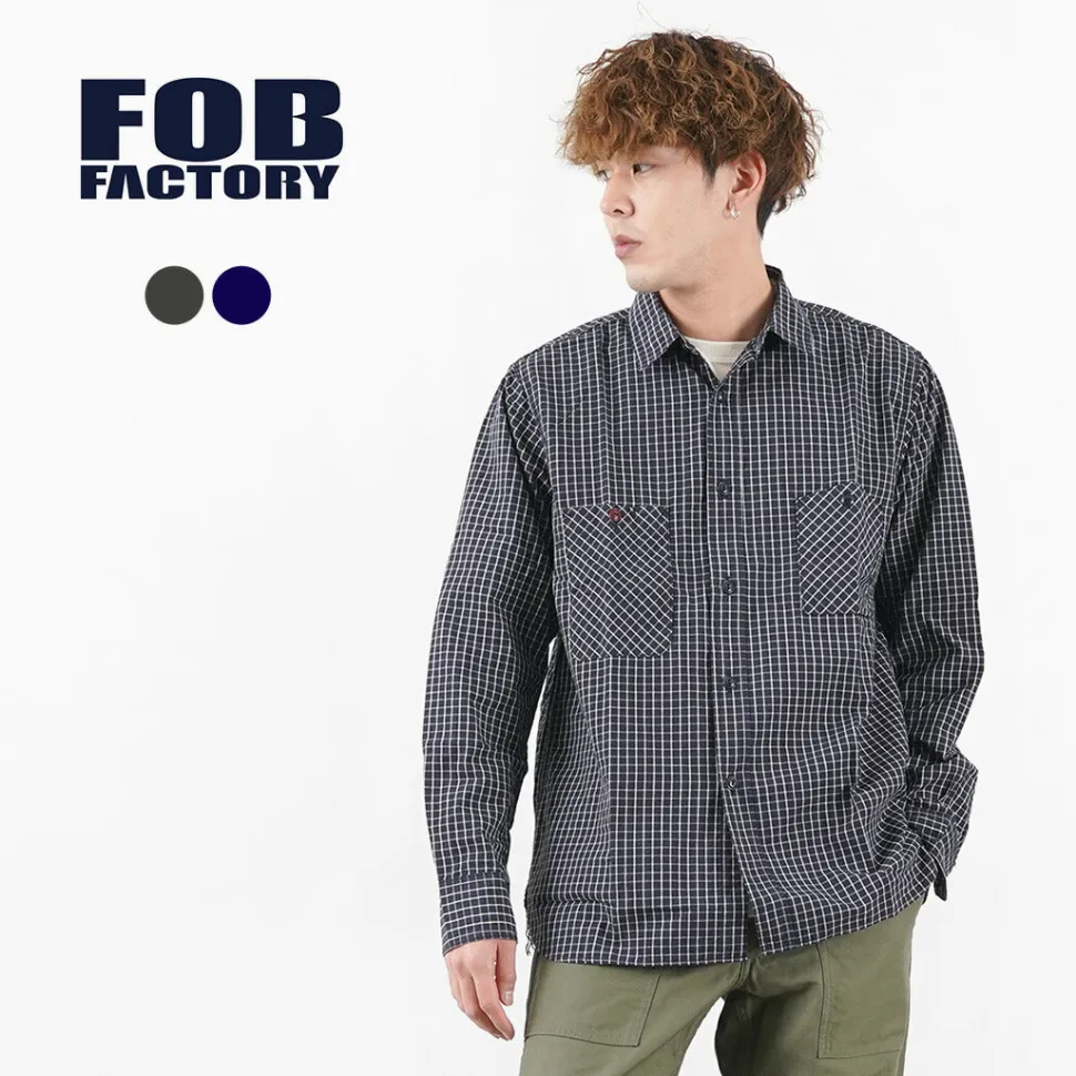 FOB FACTORY / F3489 GRAPH CHECK WORK SHIRT