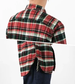 FOB FACTORY / F3481 HEAVY NEL WORK SHIRT