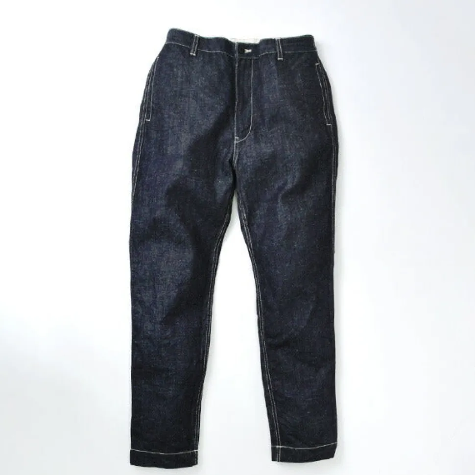 FOB FACTORY / F0496 Hemp denim work trousers
