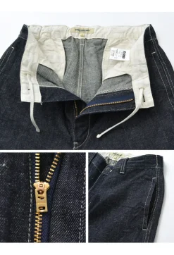 FOB FACTORY / F0496 Hemp denim work trousers
