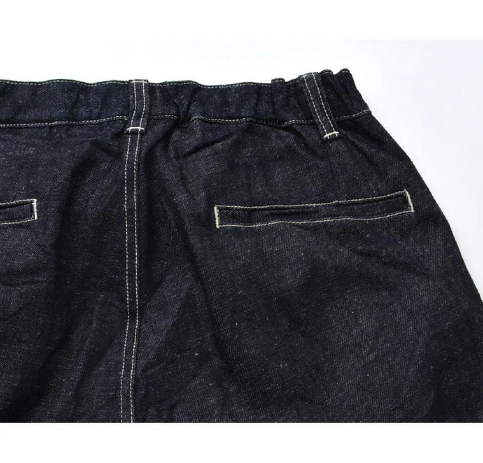 FOB FACTORY / F0496 Hemp denim work trousers