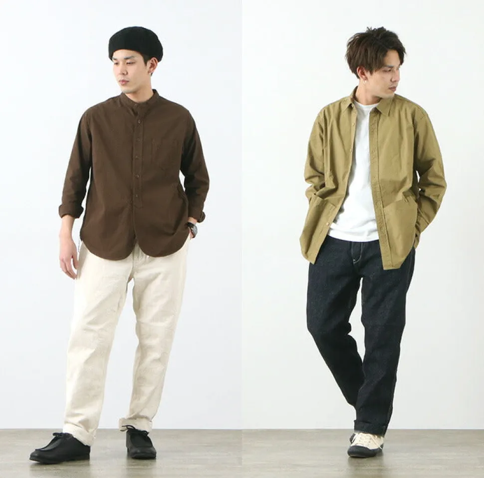 FOB FACTORY / F0496 Hemp denim work trousers