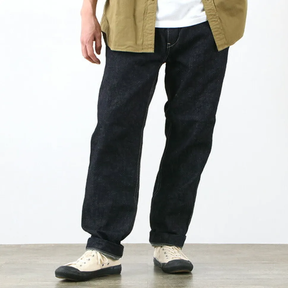FOB FACTORY / F0496 Hemp denim work trousers