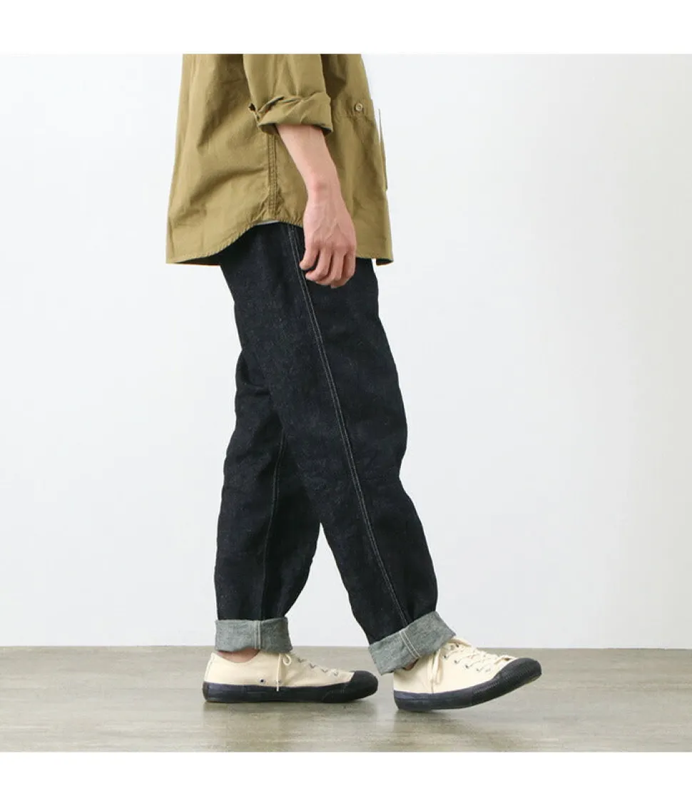 FOB FACTORY / F0496 Hemp denim work trousers
