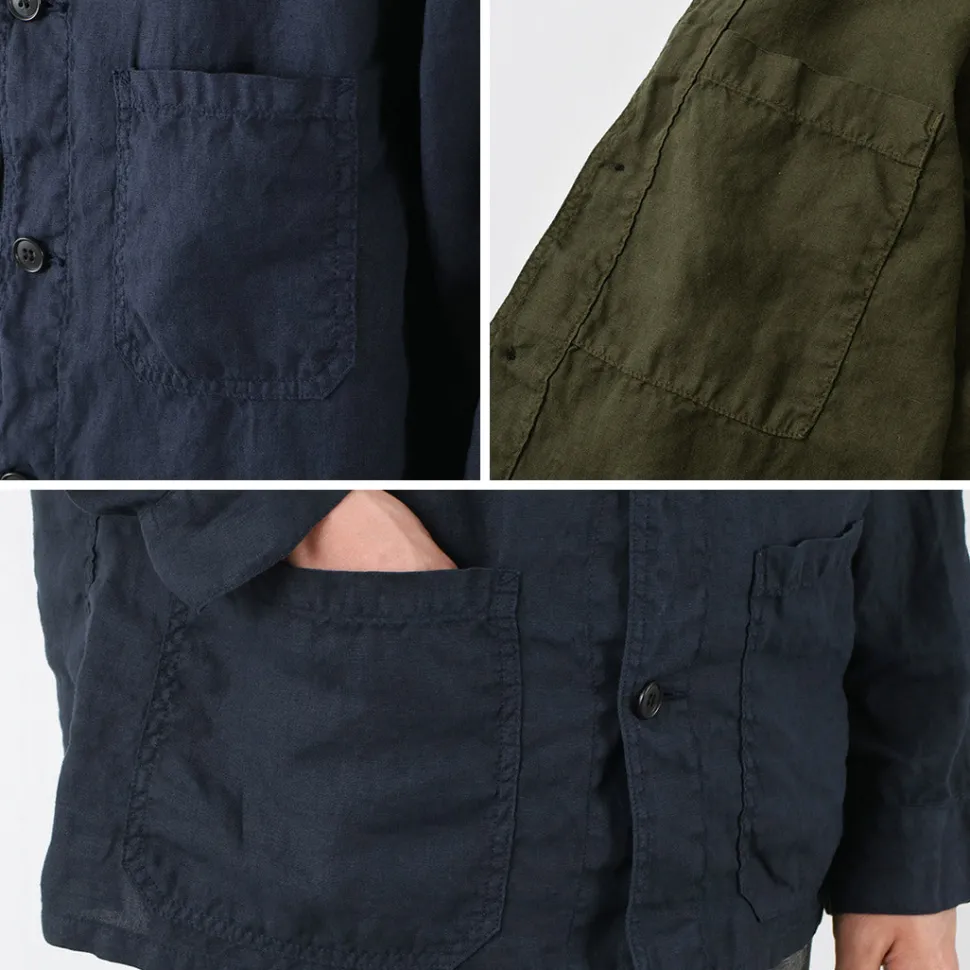 FOB FACTORY / F2413 Hemp shirt jacket