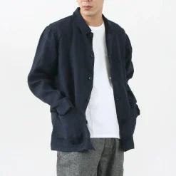 FOB FACTORY / F2413 Hemp shirt jacket