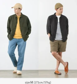 FOB FACTORY / F2413 Hemp shirt jacket