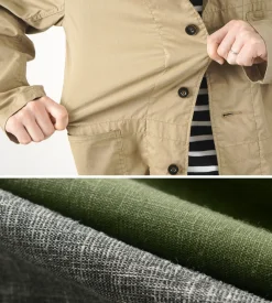 FOB FACTORY / F2424 Hospital Jacket