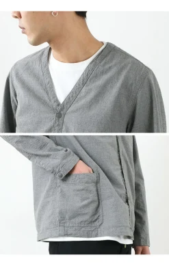 FOB FACTORY / F2409 military cardigan