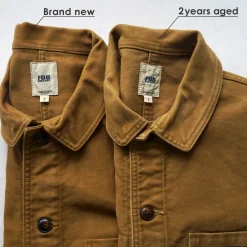 FOB FACTORY / F2450 Moleskin Hood Coat