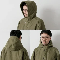 FOB FACTORY / F2450 Moleskin Hood Coat