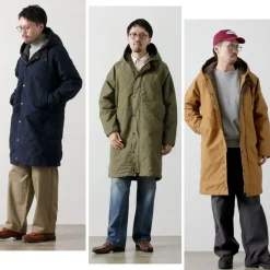 FOB FACTORY / F2450 Moleskin Hood Coat