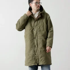 FOB FACTORY / F2450 Moleskin Hood Coat