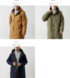 FOB FACTORY / F2450 Moleskin Hood Coat