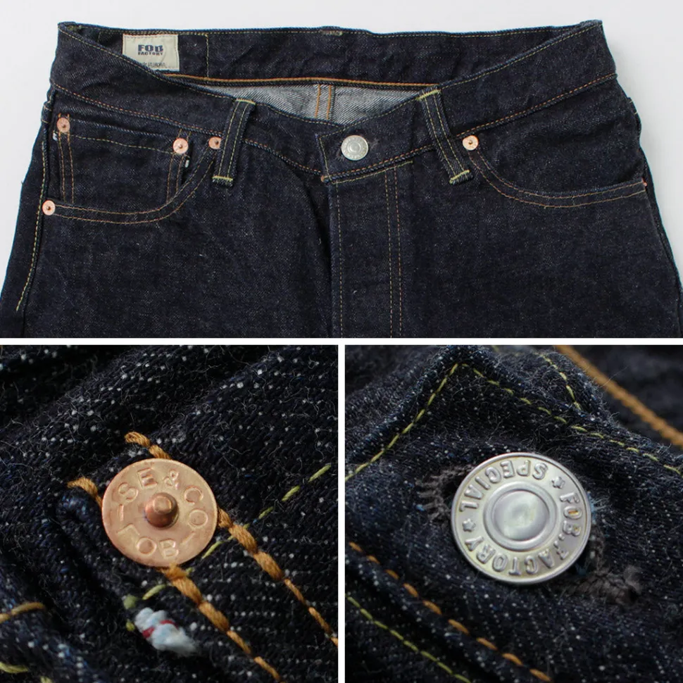 FOB FACTORY / F151-23 5P selvage jeans