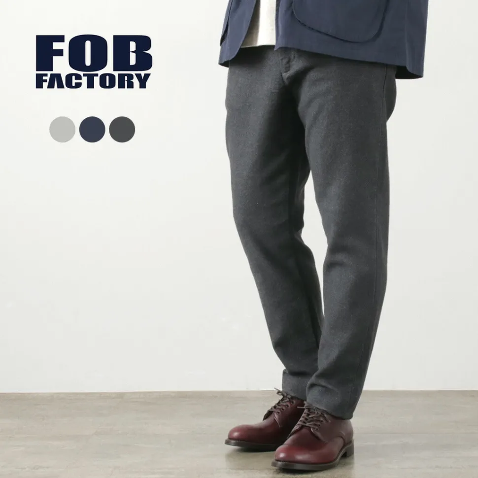 FOB FACTORY / F0527 Relax trousers