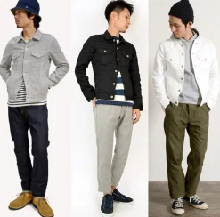 FOB FACTORY / F2288 Relaxed denim 3rd jacket