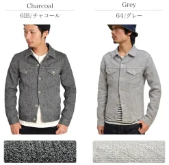 FOB FACTORY / F2288 Relaxed denim 3rd jacket