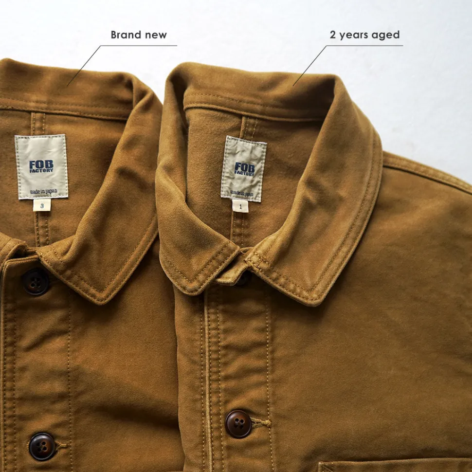 FOB FACTORY / F2361 Riding Jacket Moleskin