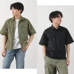 FOB FACTORY / F3499 Short sleeve field shirt