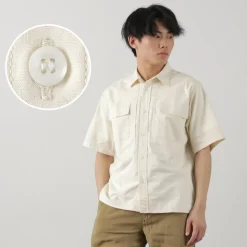 FOB FACTORY / F3499 Short sleeve field shirt