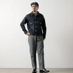 FOB FACTORY / F0538 STA-PREST wide pants