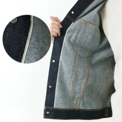 FOB FACTORY / F2309 stretch selvage denim jacket