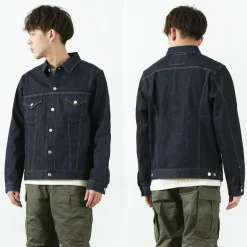 FOB FACTORY / F2309 stretch selvage denim jacket