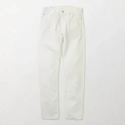 FOB FACTORY / F1153 White Denim 60 Twill 5P