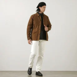 FOB FACTORY / F1153 White Denim 60 Twill 5P