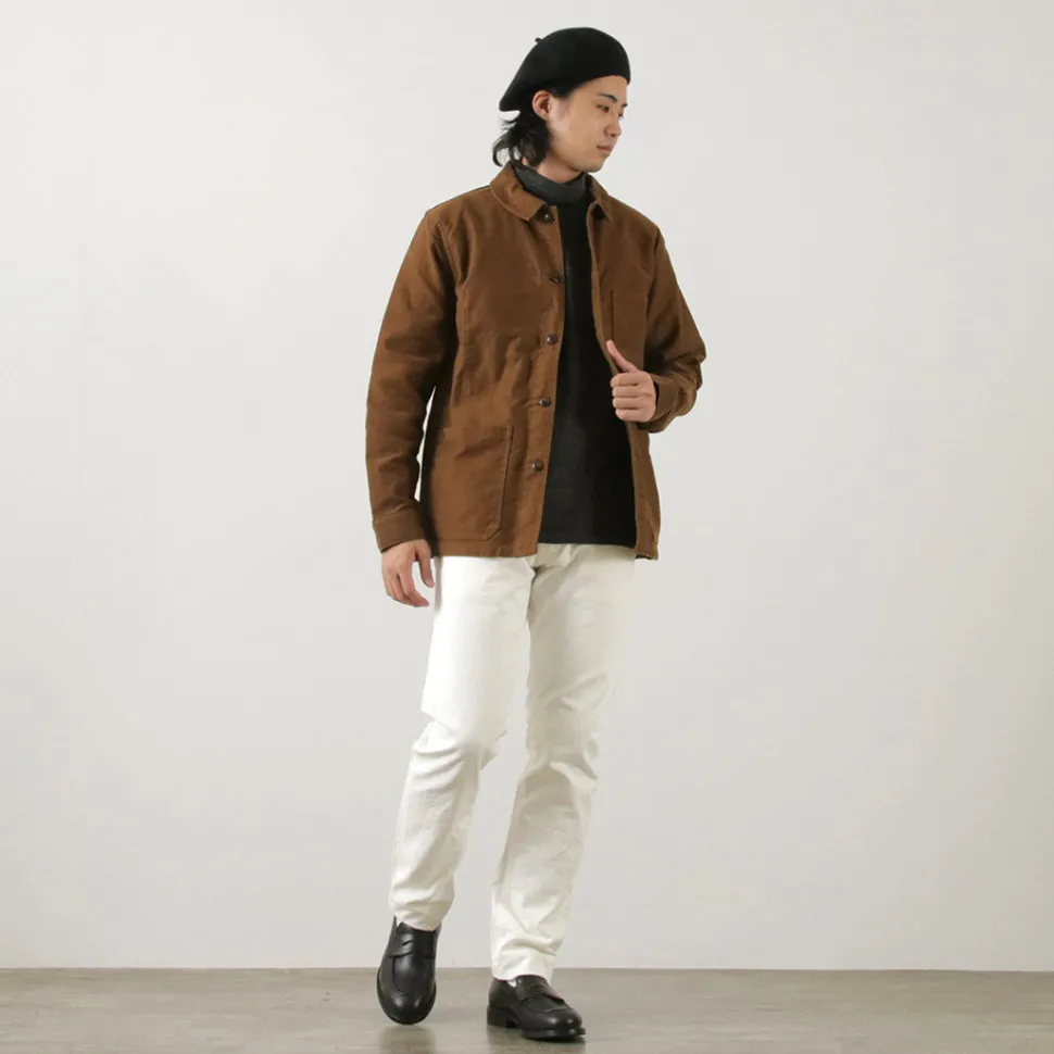 FOB FACTORY / F1153 White Denim 60 Twill 5P