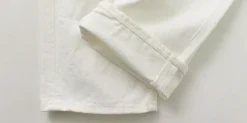 FOB FACTORY / F1153 White Denim 60 Twill 5P