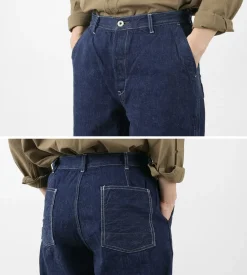 FOB FACTORY / F0511 WW2 Denim deck trousers One wash