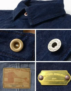 FOB FACTORY / F2417WW2 denim coveralls
