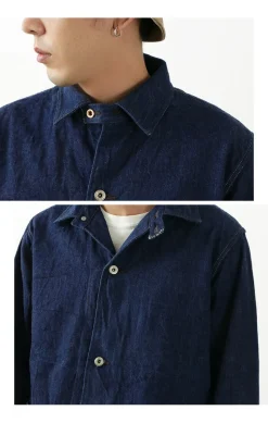 FOB FACTORY / F2417WW2 denim coveralls