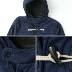 FOB FACTORY / Indigo Duffle Coat
