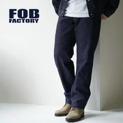 FOB FACTORY / Selvage Denim Tapered 5P Pants
