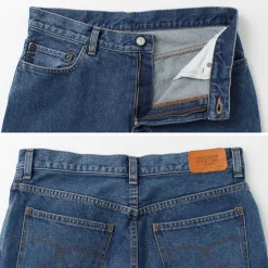 FREEMANS SPORTING CLUB / Francis Boots Cut Jeans Center Crease