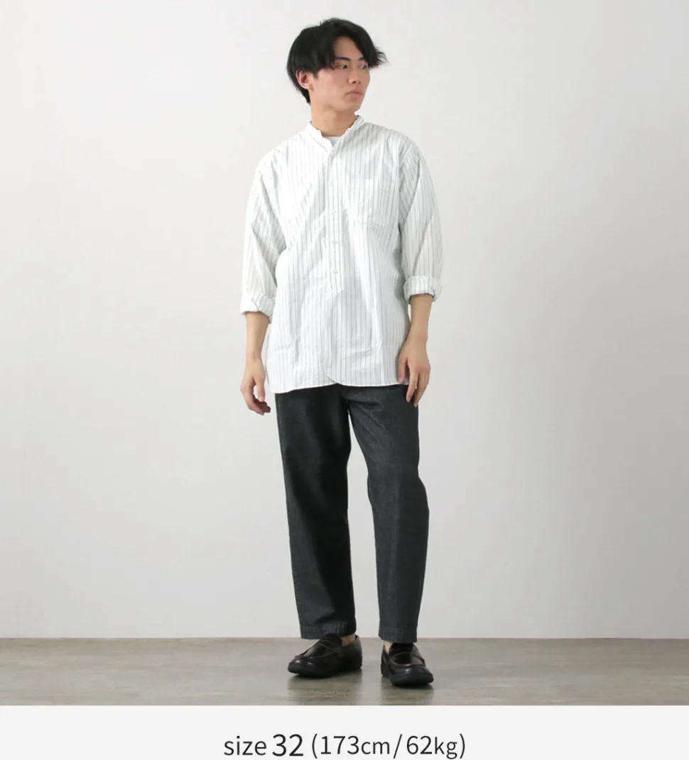 FUJITO / 2 Tuck Trousers Light Ounce Denim