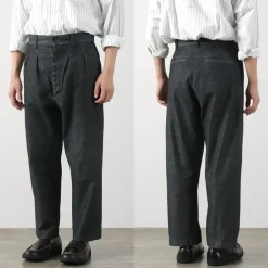 FUJITO / 2 Tuck Trousers Light Ounce Denim