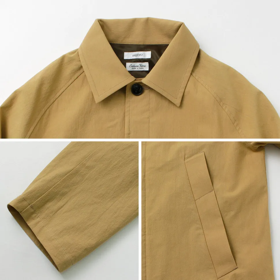 FUJITO / Balmacaan Coat Wall Twisted Ox