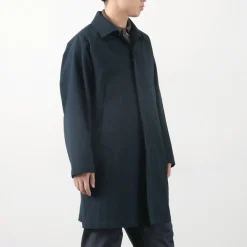 FUJITO / Balmacaan Coat Wall Twisted Ox