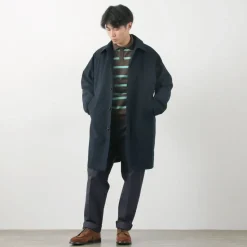 FUJITO / Balmacaan Coat Wall Twisted Ox