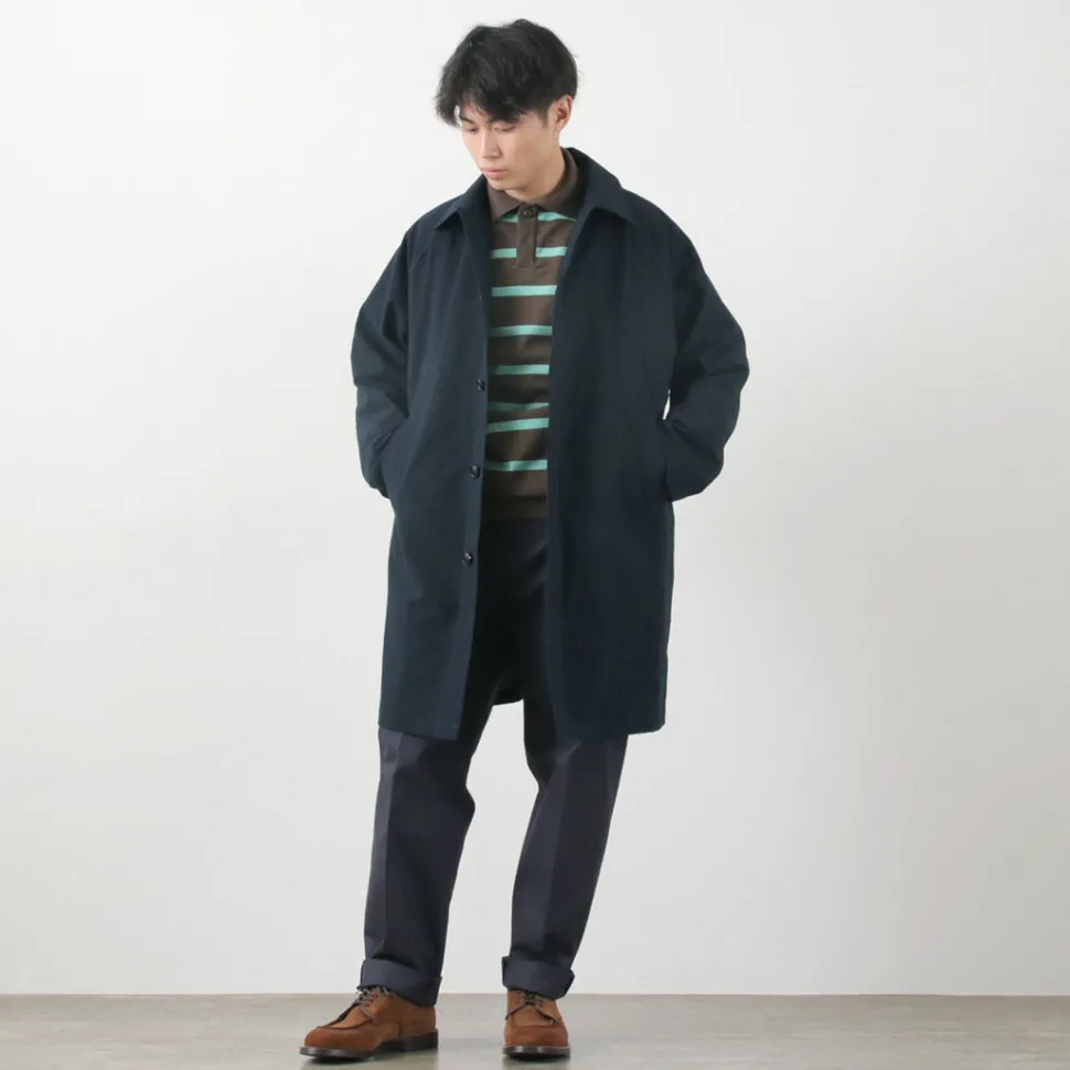 FUJITO / Balmacaan Coat Wall Twisted Ox