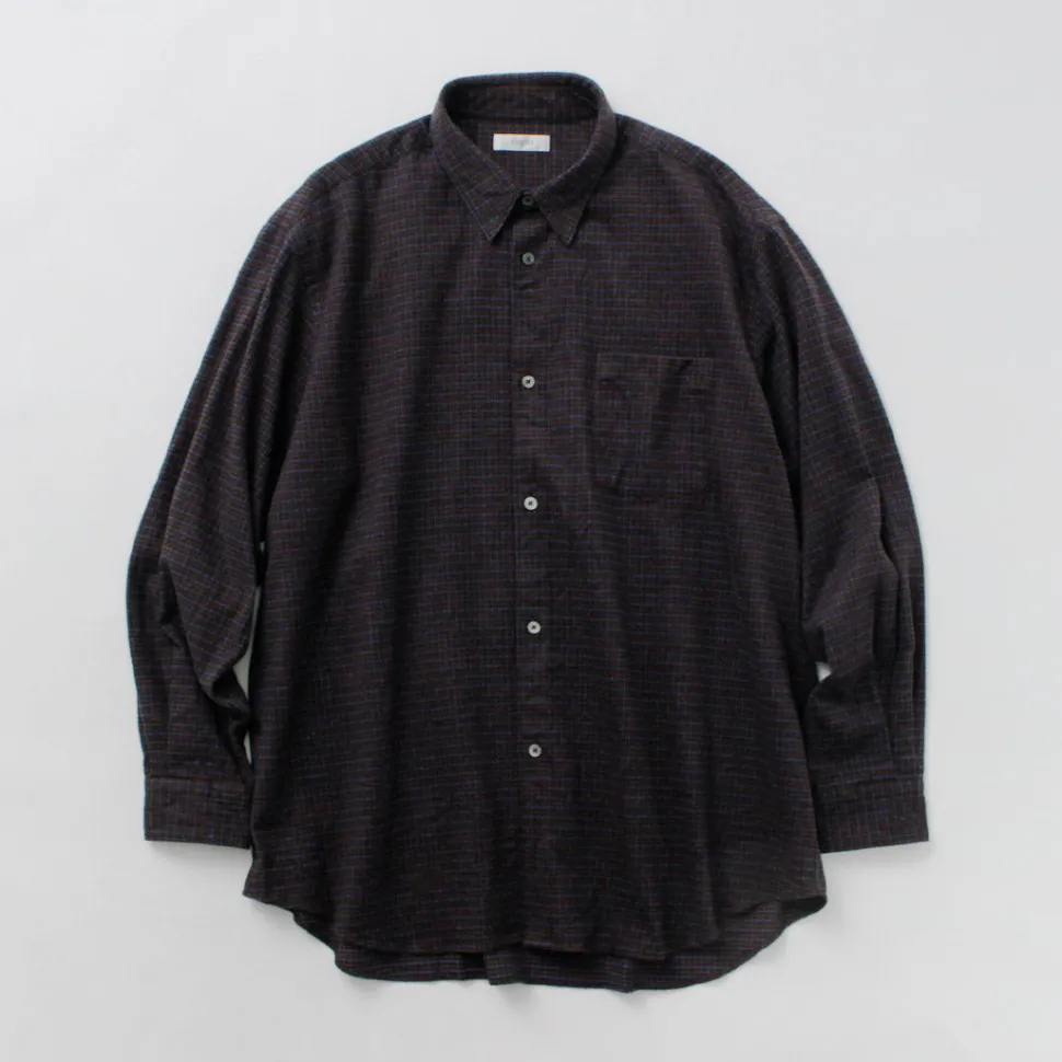 FUJITO / Big Size Shirt micro check